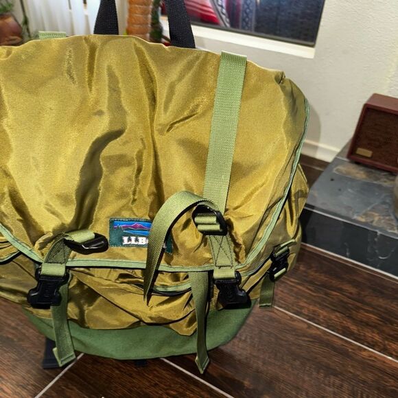 L.L. Bean Green vintage 1980’s backpack (DISCONTINUED) RARE BAG - Picture 2 of 14